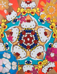 Artist Andrew Brandou - for Hello Kitty 45th Anniversary Group Show
